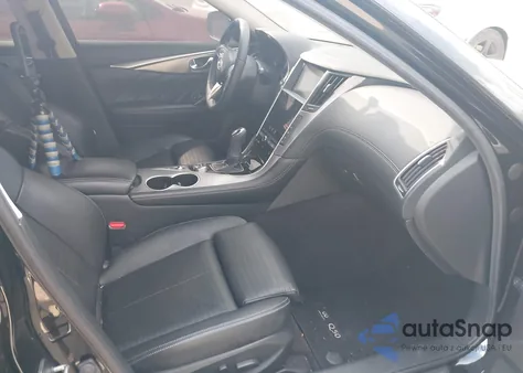 2019 Infiniti Q50 3.0T Signature Edition z USA, uszkodzony, nr VIN JN1EV7AP3KM541585